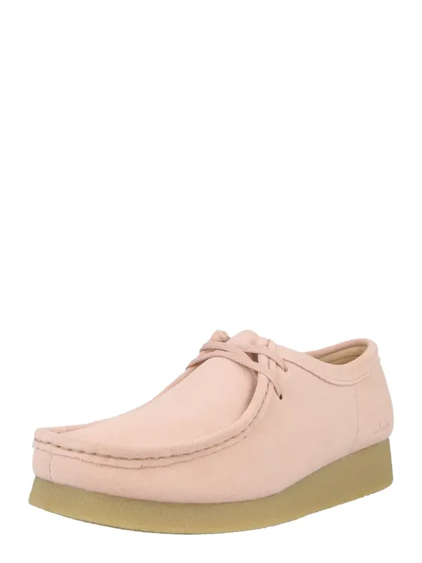 CLARKS CLARKS Cipele na vezanje 'Wallabee EVO'  svijetloroza