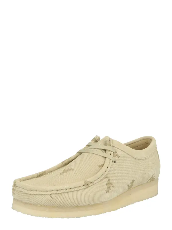 Clarks Originals Clarks Originals Mokasinke 'Wallabee'  svijetlosmeđa / maslinasta