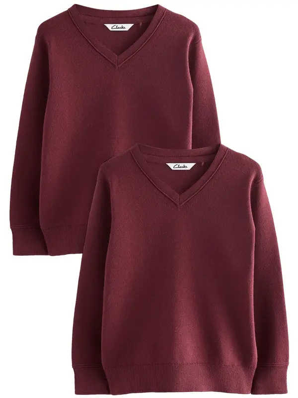 CLARKS CLARKS Pulover  burgund