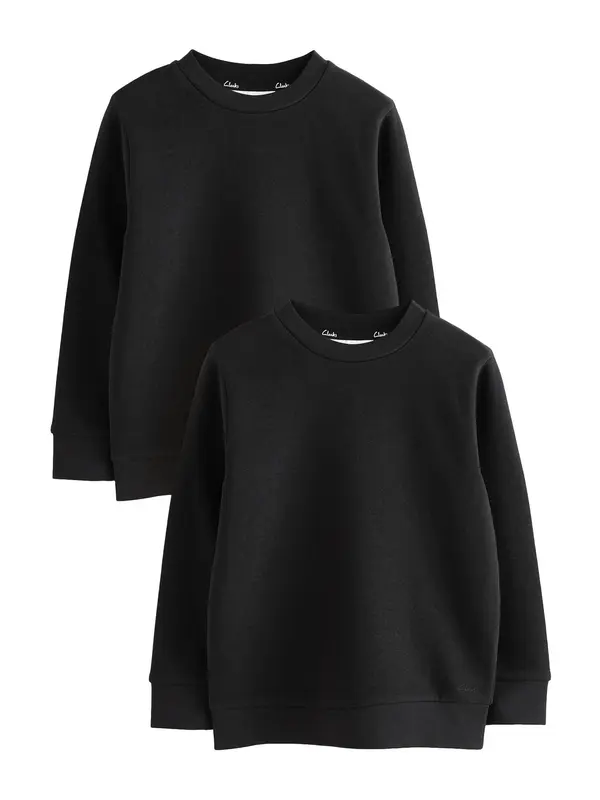 CLARKS CLARKS Sweater majica  crna