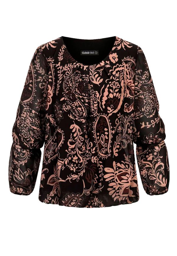 Cloud5ive Cloud5ive Bluza  bež / smeđa / crna