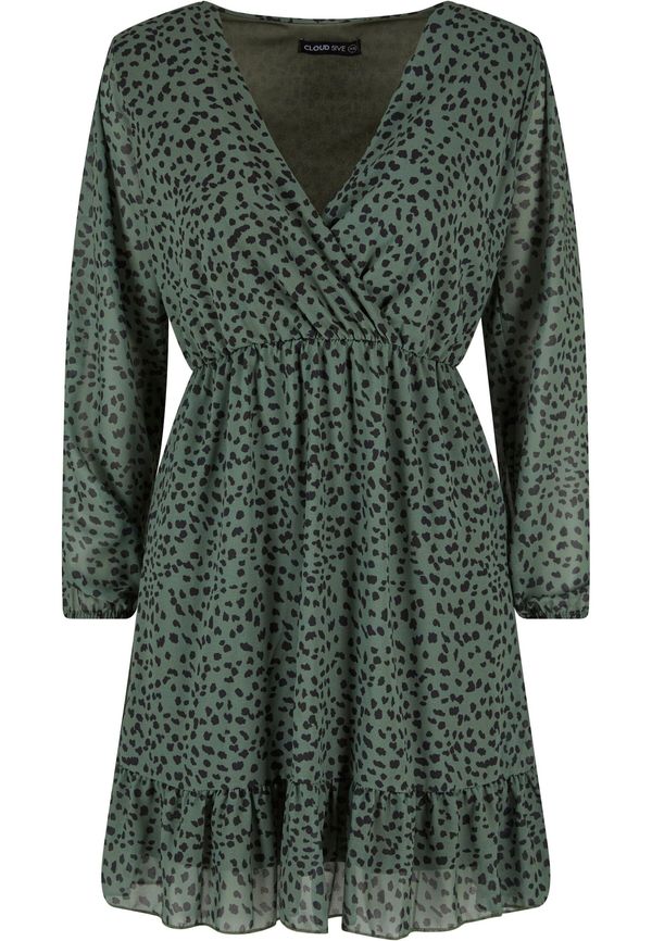 Cloud5ive Cloud5ive Haljina  tamno zelena / crna