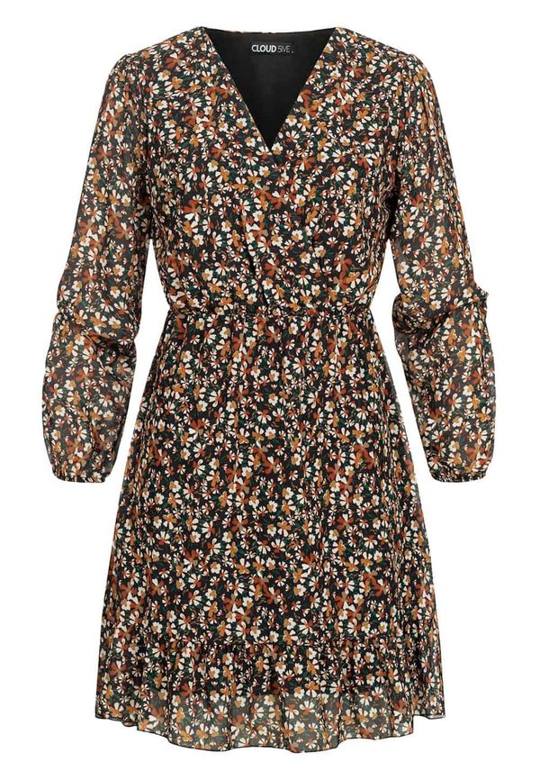 Cloud5ive Cloud5ive Haljina  zelena / narančasta / crna / bijela