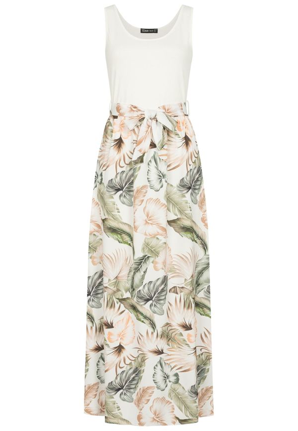 Cloud5ive Cloud5ive Ljetna haljina  bež / petrol / tamno zelena / bijela