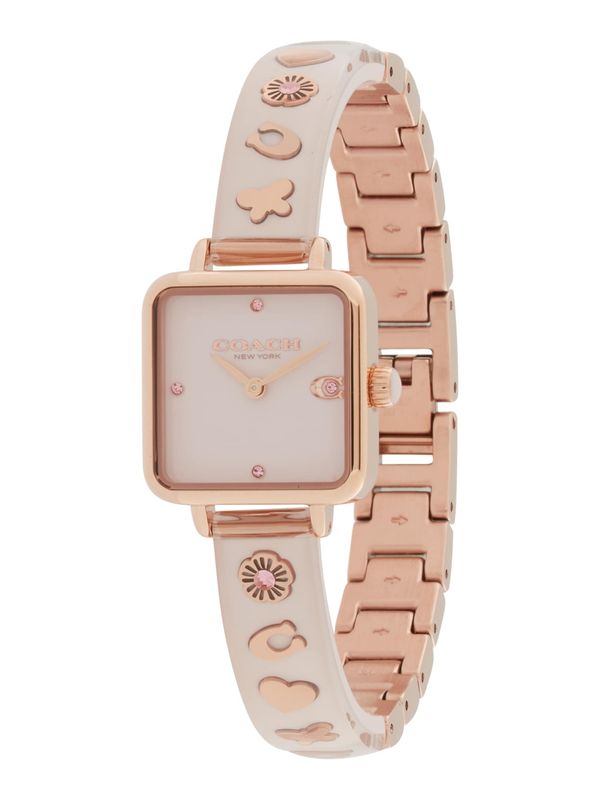 COACH COACH Analogni sat 'Cass'  zlatna / rozo zlatna