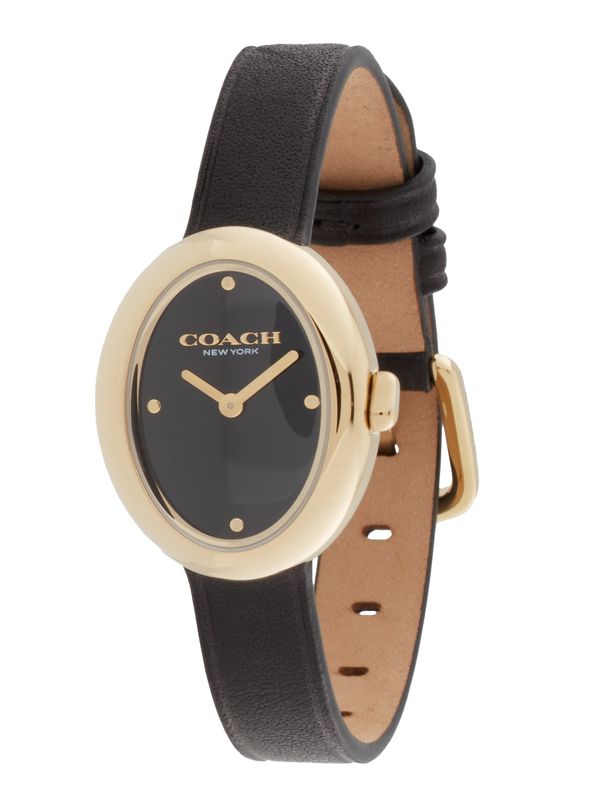 COACH COACH Analogni sat 'Sammy'  zlatna / crna