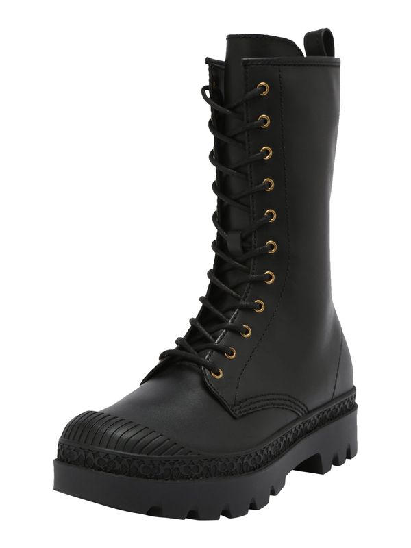 COACH COACH Čizme sa vezicama 'Tasha'  crna