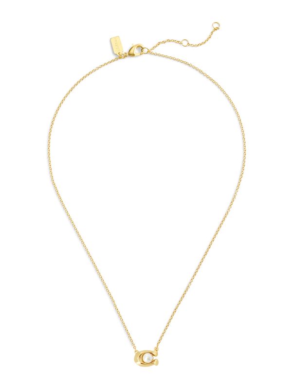 COACH COACH Lančić  zlatna / bijela