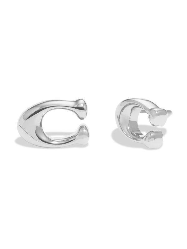 COACH COACH Naušnice 'BUBBLE'  srebro