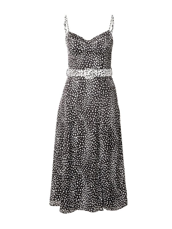 Coast Coast Haljina  crna / bijela