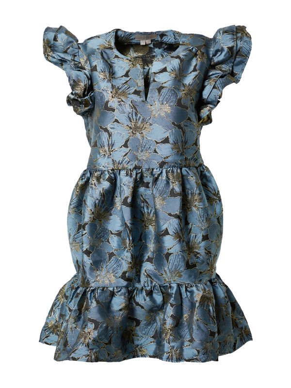 Coast Coast Haljina 'Daisy'  golublje plava / zlatna / crna