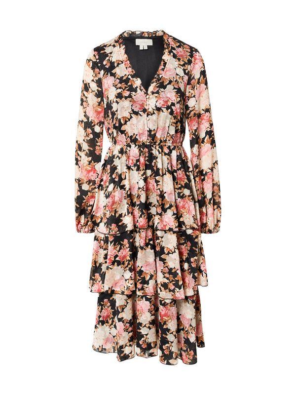 Coast Coast Košulja haljina  bež / smeđa / roza / roza / crna