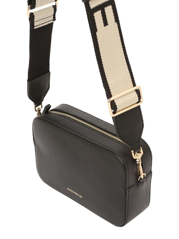 Coccinelle Coccinelle Torba preko ramena 'Tebe'  boja pijeska / crna