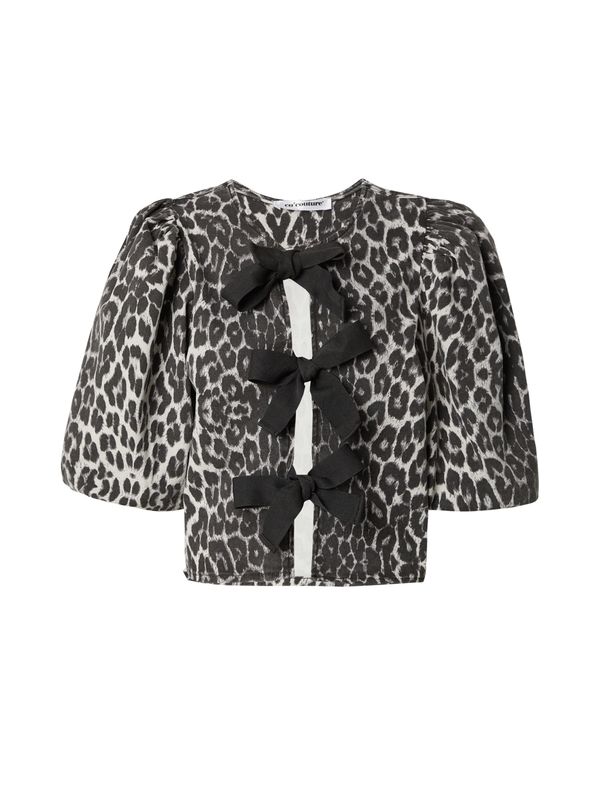 co'couture co'couture Bluza  tamo siva / crna / prljavo bijela