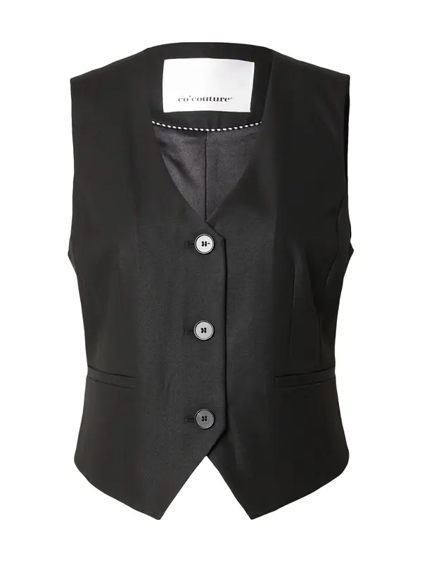 co'couture co'couture Prsluk od odijela  crna