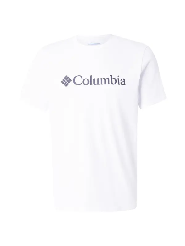 COLUMBIA COLUMBIA Majica 'CSC'  crna / bijela