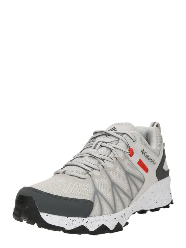COLUMBIA COLUMBIA Niske cipele 'Peakfreak II'  kameno siva / svijetlosiva / svijetlo crvena