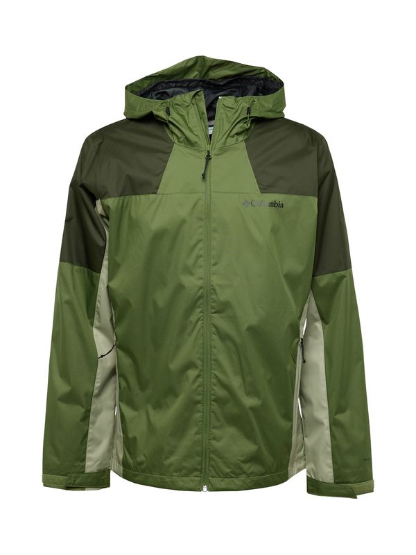 COLUMBIA COLUMBIA Outdoor jakna 'Inner Limits III'  maslinasta / pastelno zelena / tamno zelena
