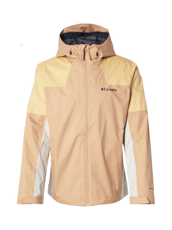 COLUMBIA COLUMBIA Outdoor jakna 'Inner Limits™ III'  cappuccino / žuta / siva / bijela