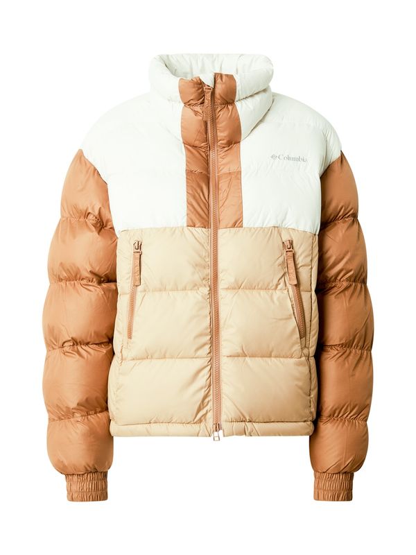 COLUMBIA COLUMBIA Outdoor jakna 'Pike Lake II'  smeđa / svijetlosmeđa / bijela
