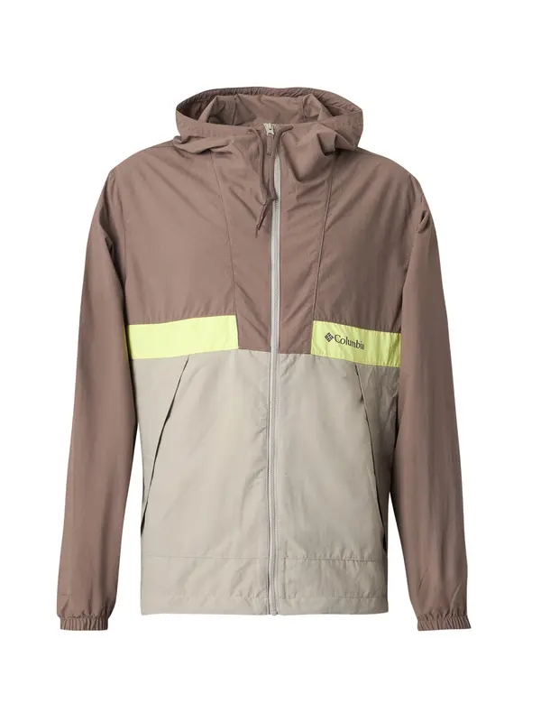 COLUMBIA COLUMBIA Outdoor jakna 'Spire Valley™'  taupe siva / boja blata / svijetlozelena