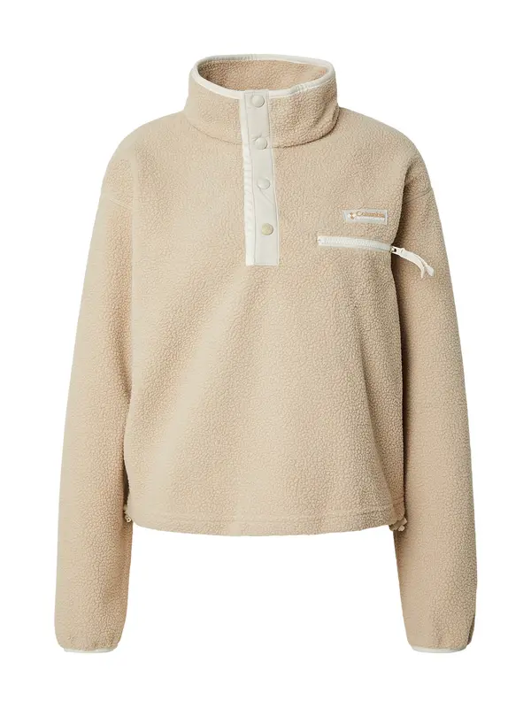 COLUMBIA COLUMBIA Sportska sweater majica 'Helvetia II'  svijetlosmeđa