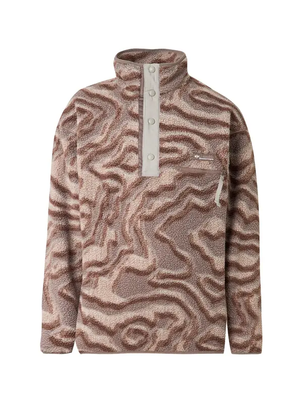 COLUMBIA COLUMBIA Sportska sweater majica 'Helvetia™ II'  hrđavo smeđa / cappuccino / prljavo roza
