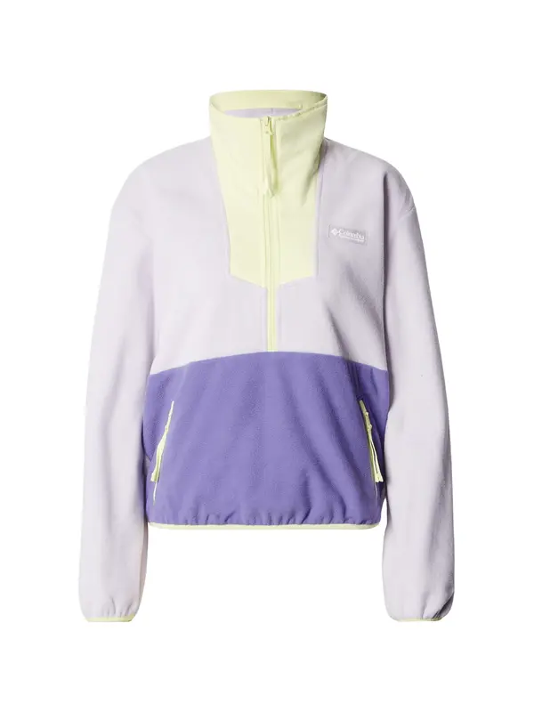 COLUMBIA COLUMBIA Sportska sweater majica 'Sequoia Grove™'  pastelno žuta / lila / pastelno ljubičasta