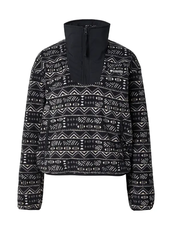 COLUMBIA COLUMBIA Sportska sweater majica 'Sequoia Grove™'  siva / crna / bijela