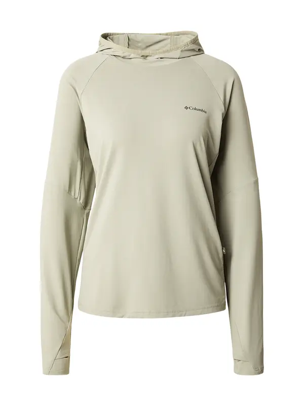 COLUMBIA COLUMBIA Sportska sweater majica 'Skien Valley'  pastelno zelena / crna