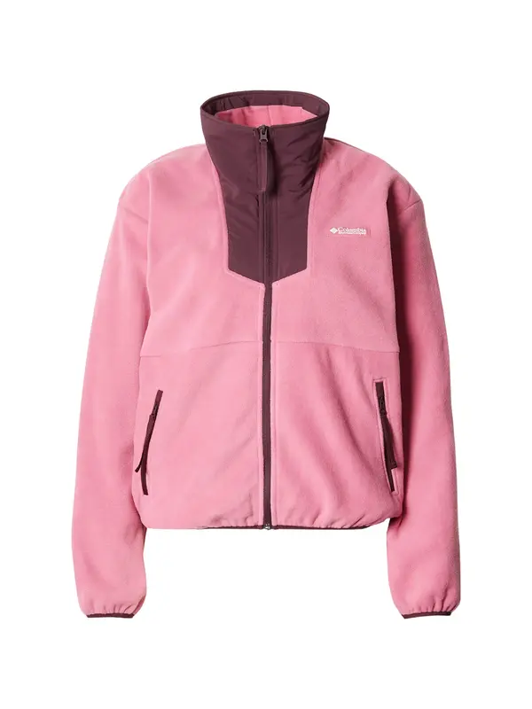 COLUMBIA COLUMBIA Sportski gornji dio trenirke 'Sequoia Grove'  bordo / svijetlocrvena