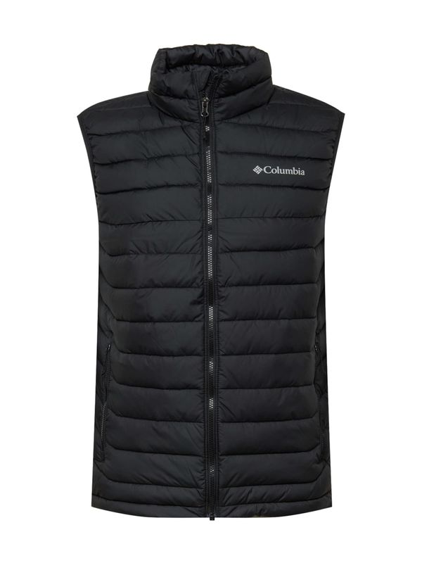 COLUMBIA COLUMBIA Sportski prsluk 'Powder'  crna / bijela