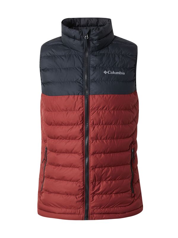 COLUMBIA COLUMBIA Sportski prsluk 'Powder Lite II'  mornarsko plava / srebrno siva / trešnja crvena
