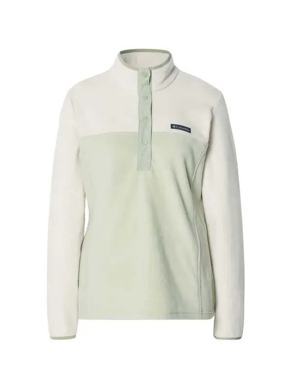 COLUMBIA COLUMBIA Sportski pulover 'Benton Springs'  kameno siva / pastelno zelena
