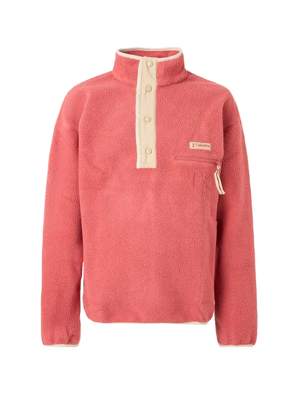 COLUMBIA COLUMBIA Sportski pulover 'Helvetia II'  boja pijeska / crvena