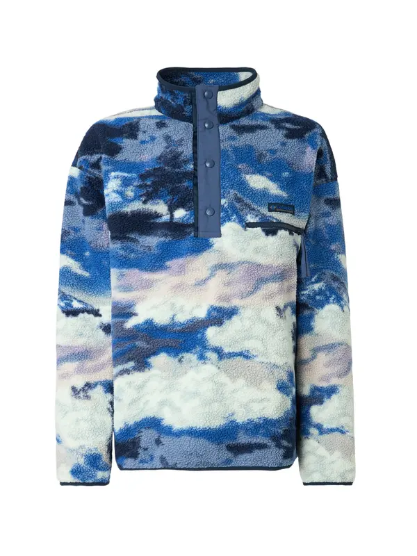COLUMBIA COLUMBIA Sportski pulover 'Helvetia™ II'  plava / mornarsko plava / opal / prljavo bijela
