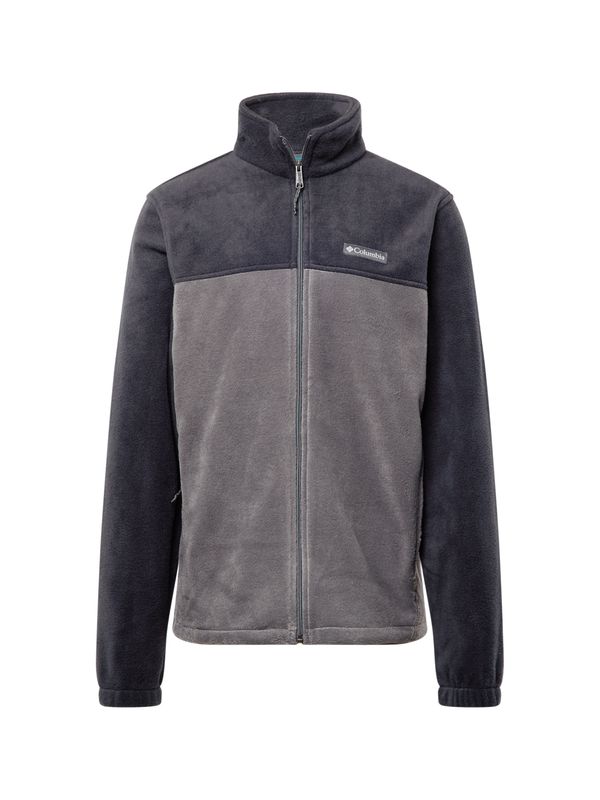 COLUMBIA COLUMBIA Tehnička flis jakna 'Steens Mountain'  siva / crna