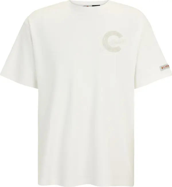 COLUMBIA COLUMBIA Tehnička sportska majica 'CSC Heritage'  bež siva / prljavo bijela