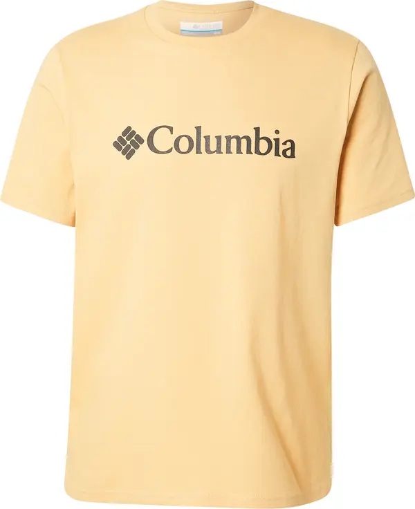 COLUMBIA COLUMBIA Tehnička sportska majica 'CSC'  žuta / crna
