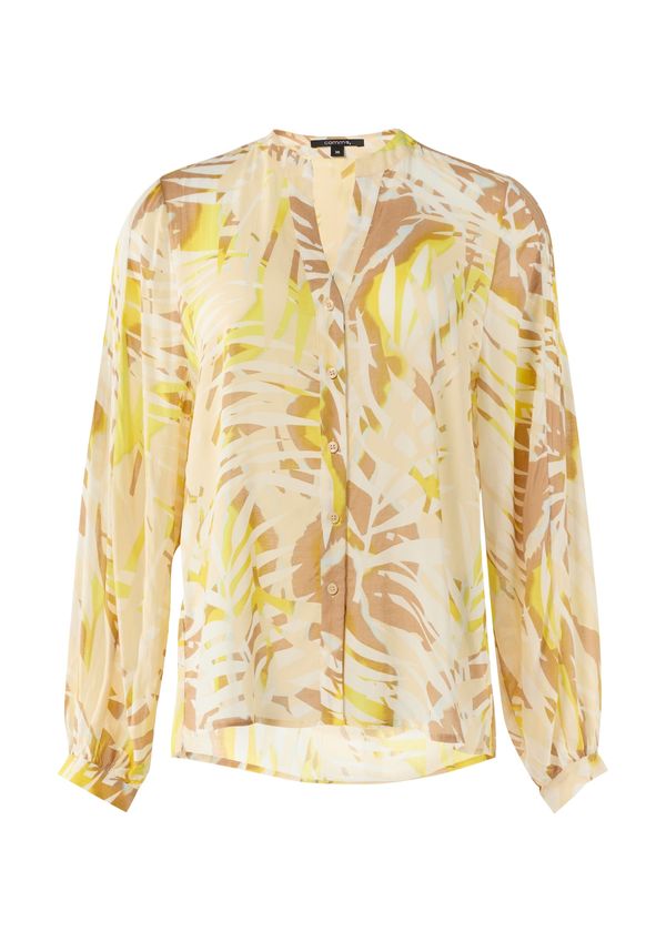 COMMA COMMA Bluza  bež / smeđa / žuta / bijela