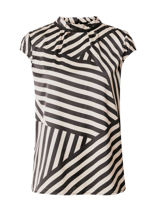 COMMA COMMA Bluza  boja pijeska / crna