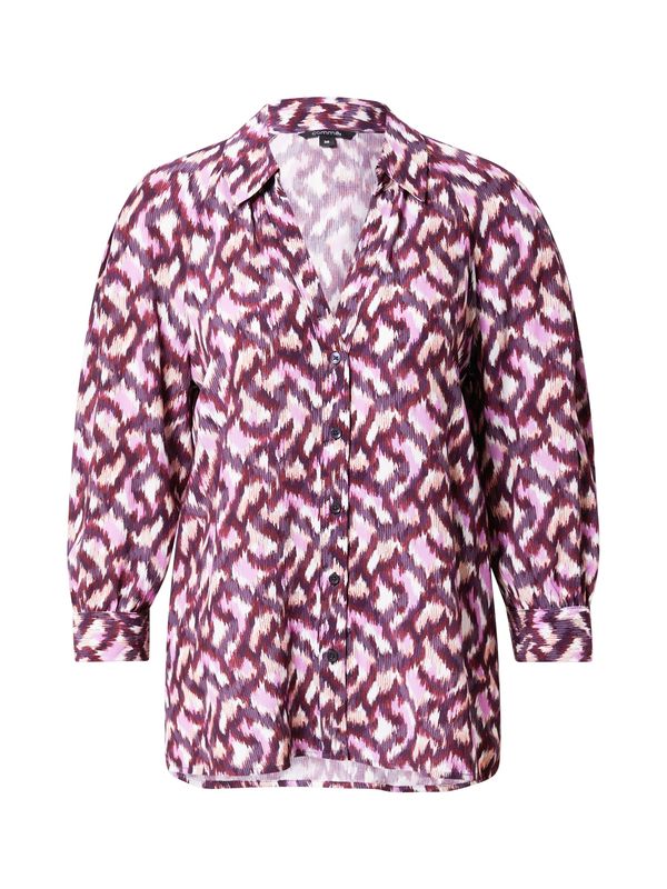 COMMA COMMA Bluza  boja pijeska / ljubičasta / tamno ljubičasta / bordo