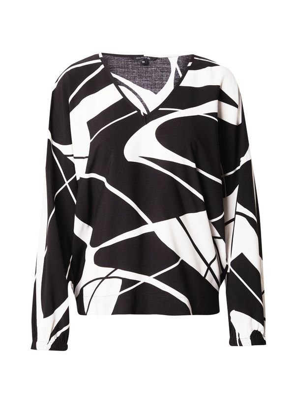 COMMA COMMA Bluza  crna / bijela