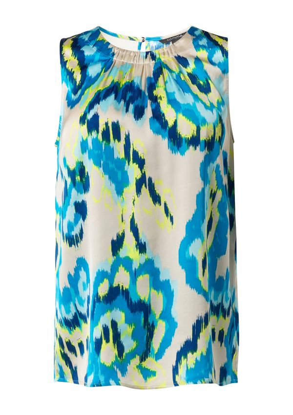 COMMA COMMA Bluza  plava / mornarsko plava / svijetložuta / siva