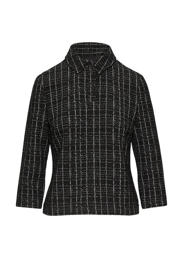 COMMA COMMA Bluza  siva / crna