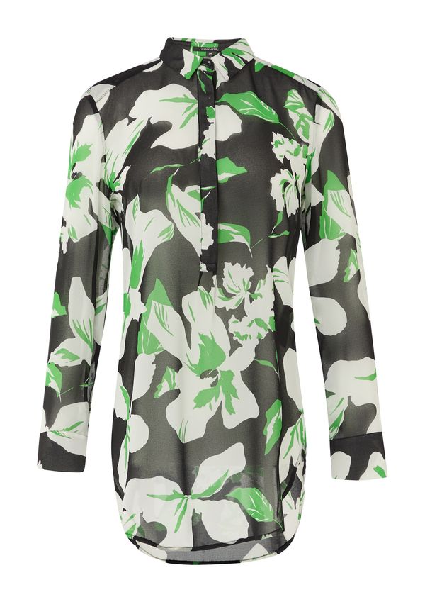 COMMA COMMA Bluza  siva / zelena / bijela