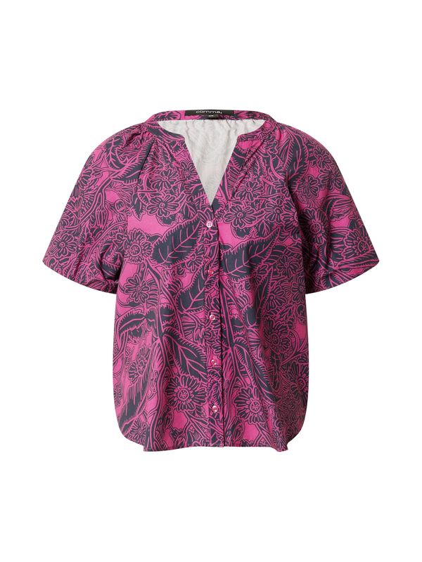 COMMA COMMA Bluza  tamno plava / magenta