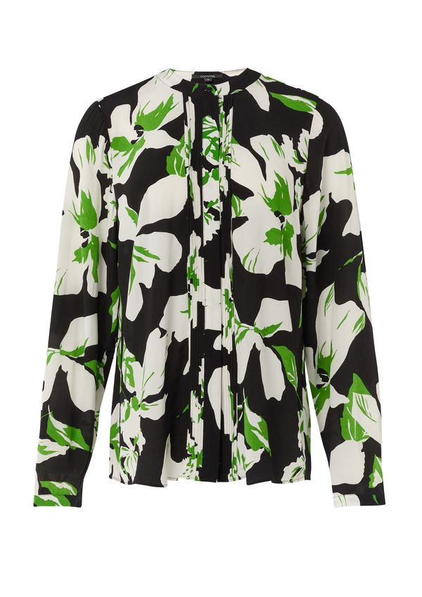 COMMA COMMA Bluza  zelena / crna / bijela