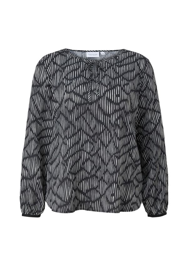 comma casual identity comma casual identity Bluza  crna / bijela