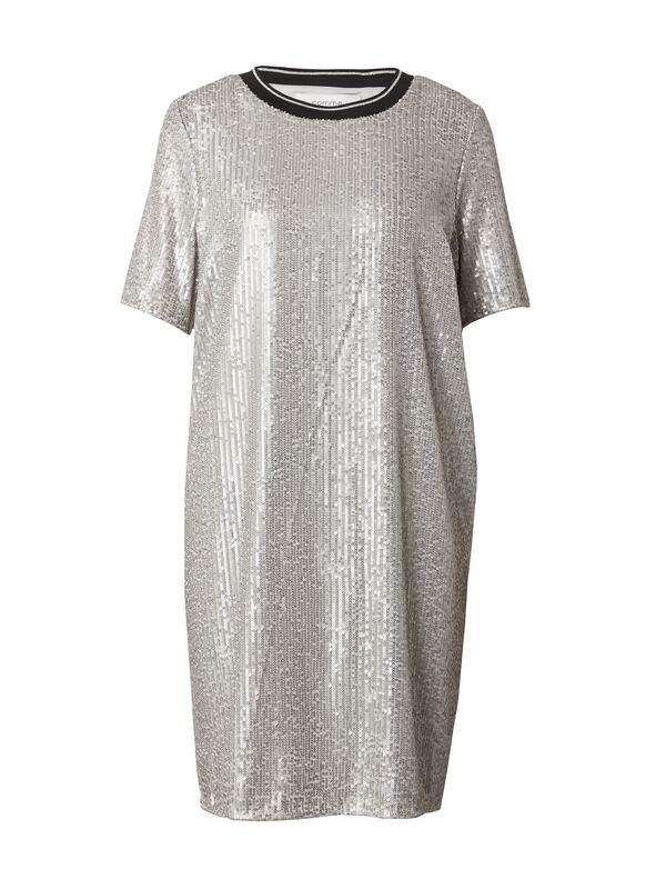 comma casual identity comma casual identity Haljina  crna / srebro / bijela